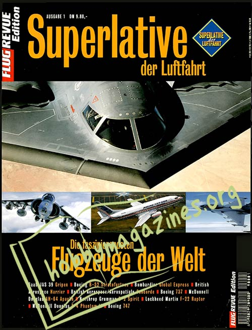 Flug Revue Superlative der Luftfahrt Ausgabe 1