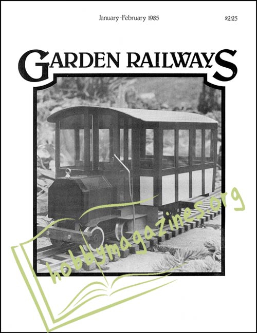 Garden Railways January February 1985 