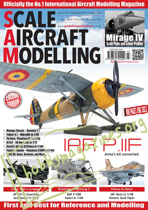 Scale Aircraft Modelling - July 2023