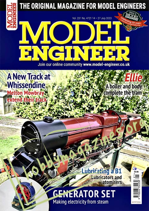 Model Engineer – 14 July 2023