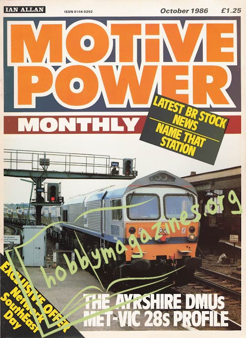 Motive Power Monthly October 1986