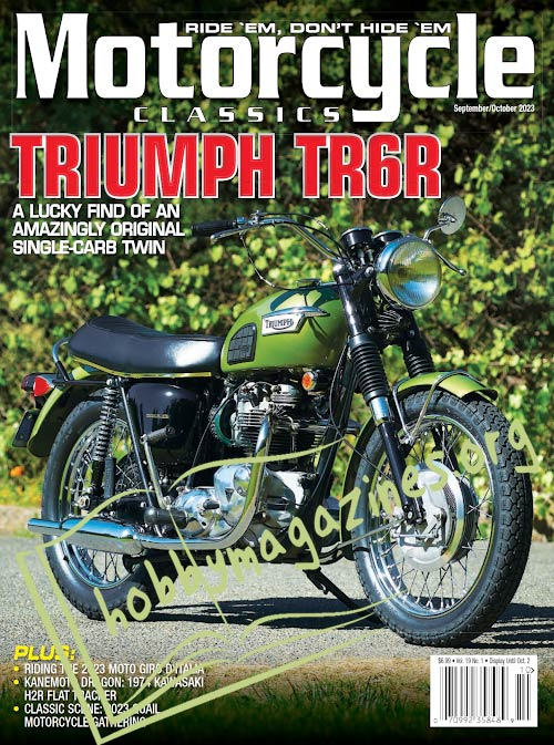 Motorcycle Classics - September/October 2023 