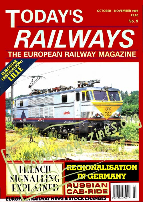 Today's Railways Europe Issue 009 October November 1995 