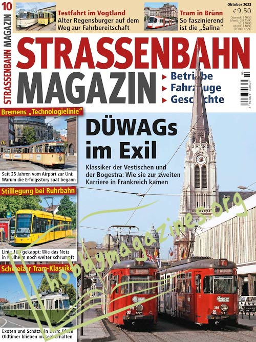 Strassenbahn Magazin - Oktober 2023