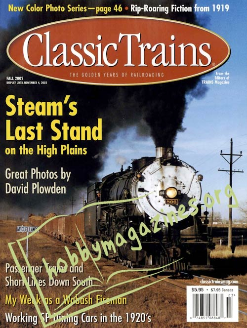 Classic Trains Volume 3 Number 3 Fall 2002