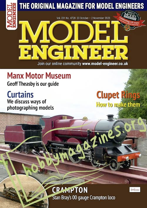 Model Engineer - 20 October 2023