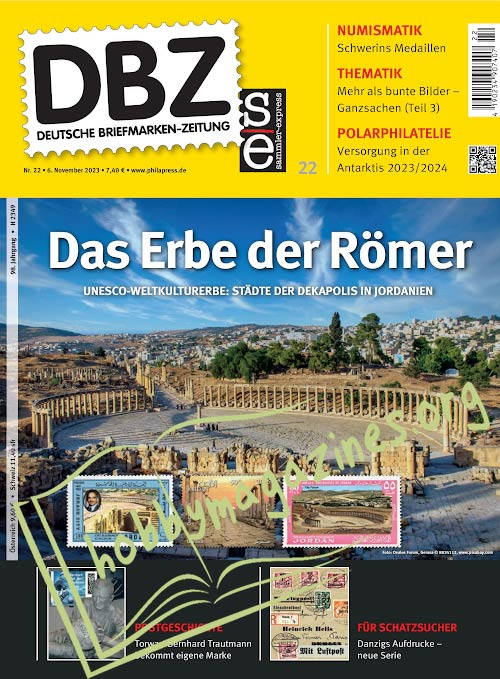 Deutsche Briefmarken-Zeitung No 23 - 6 November 2023