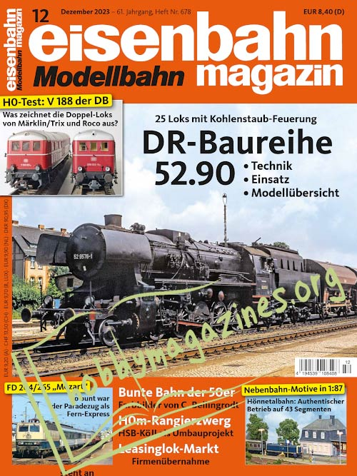 Eisenbahn Magazin - Dezember 2023 