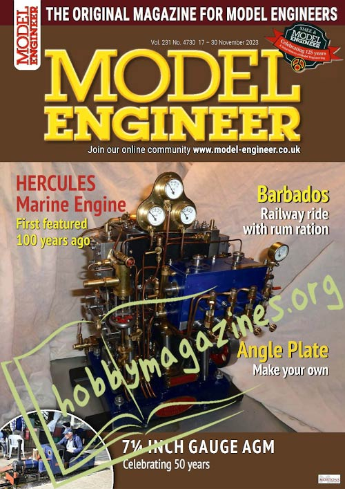 Model Engineer - 17 November 2023 