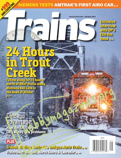 Trains January 2024 Download Digital Copy Magazines And Books In PDF   1700126129 Trains January 2024 