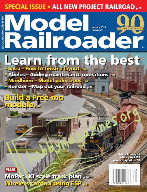 Model Railroader - January 2024