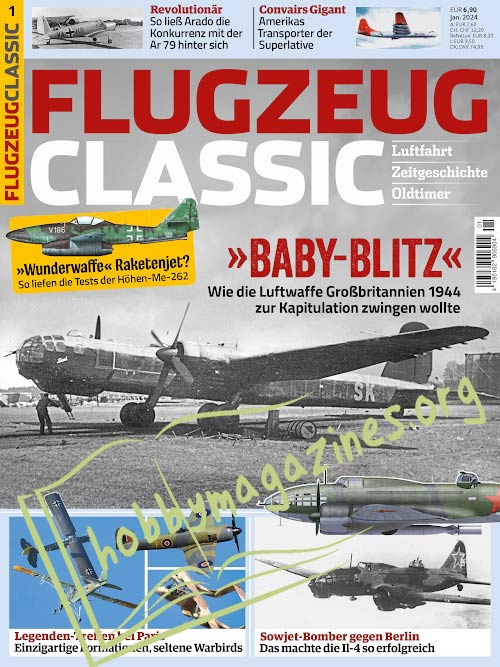 Flugzeug Classic - Januar 2024