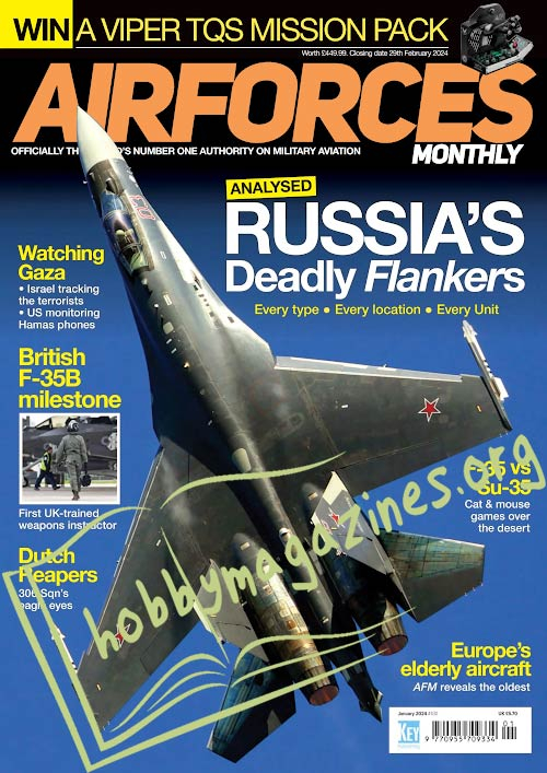 Air Forces Monthly January 2024 » Download Digital Copy Magazines And