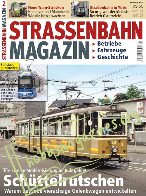 Strassenbahn Magazin - Ferbuar 2024