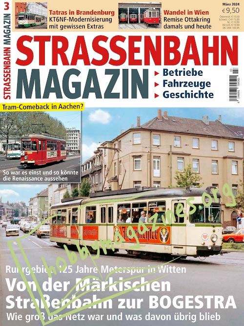 Strassenbahn Magazin - März 2024