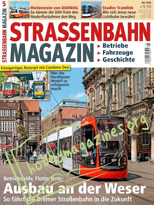 Strassenbahn Magazin - Mai 2024