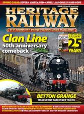 Heritage Railway Issue 319, 2024