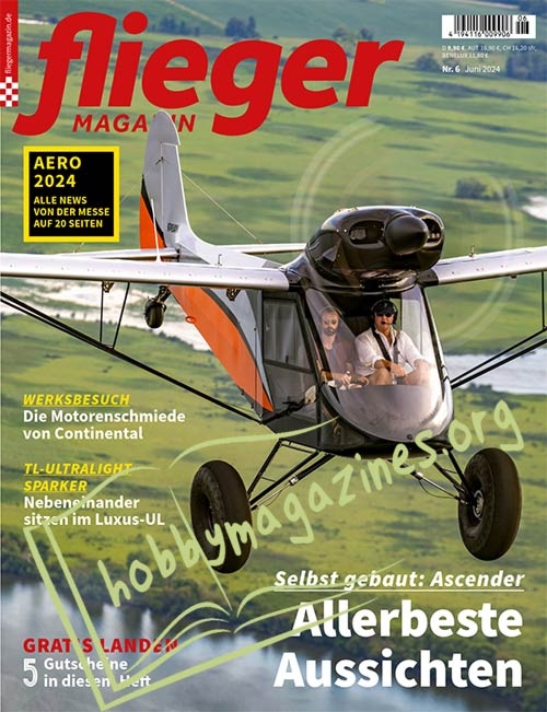 Fliegermagazin - Juni 2024