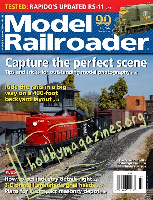 Model Railroader July 2024 