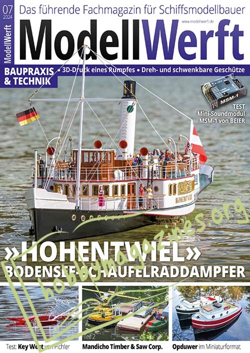 ModellWerft Juli 2024 