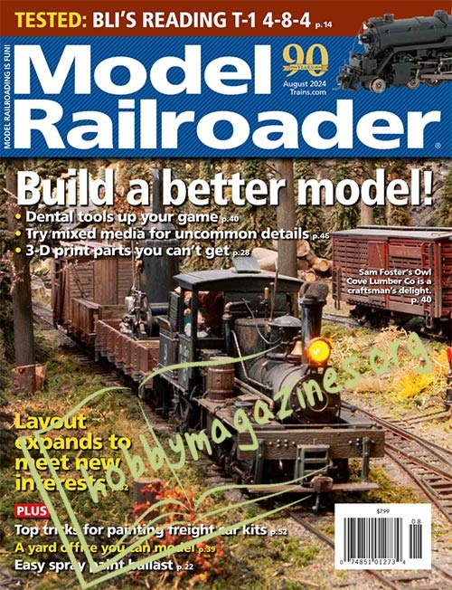 Model Railroader August 2024 