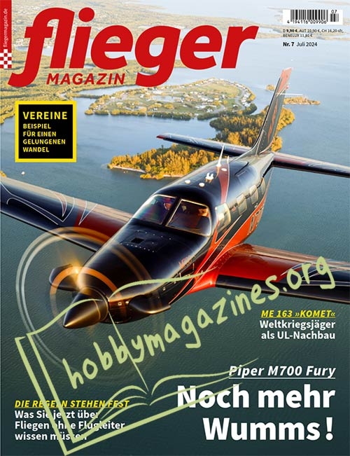 Fliegermagazin Juli 2024