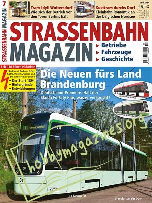 Strassenbahn Magazin Juli 2024