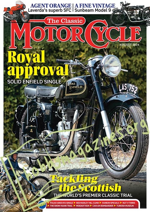 The Classic MotorCycle August 2024