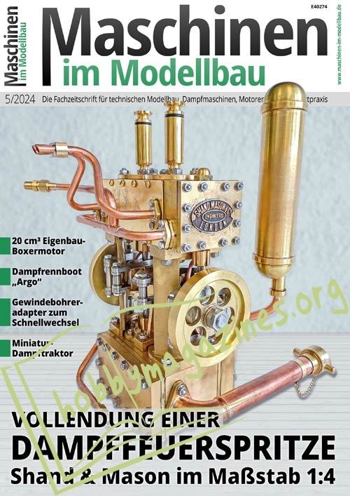 Maschinen im Modellbau 5/2024