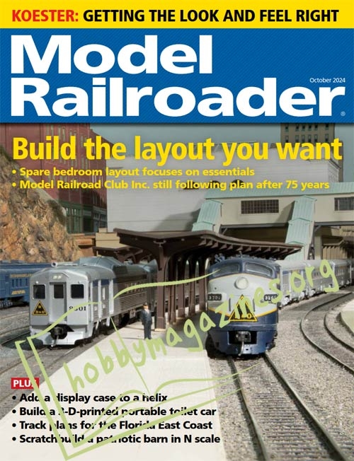 Model Railroader October 2024  