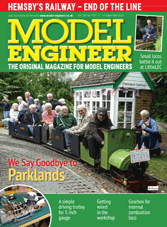 Model Engineer 6 September 2024