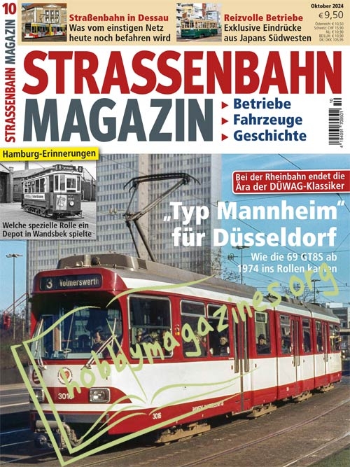 Strassenbahn Magazin Oktober 2024