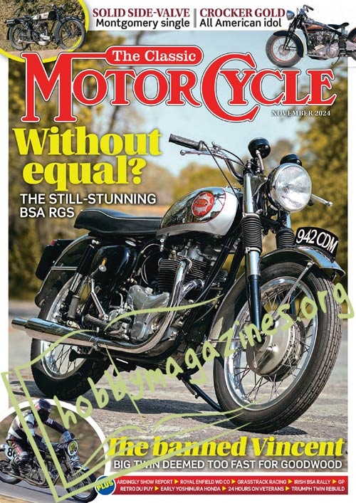 The Classic MotorCycle November 2024