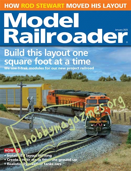 Model Railroader January 2025